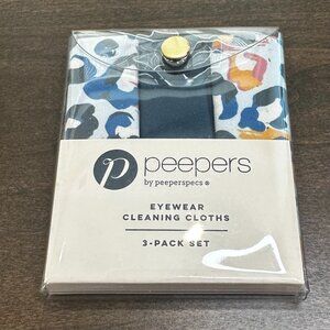 Peepers Seasonal Cleaning Cloth Kit - Leopard - 3 Pack